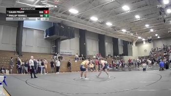 285 lbs 3rd Place Match - Phillip Terrell, Truett McConnell University vs Caleb Pruitt, Reinhardt University