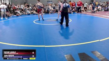132 lbs Champ. Round 2 - Richie Lingle, Shelton Wrestling Club vs Sam DeHan, Reality Sports Wrestling Club