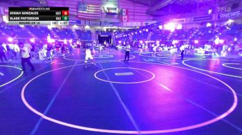 138 lbs Round Of 16 - Josiah Gonzales, Fort Lupton WC vs Slade Patterson, Maize WC