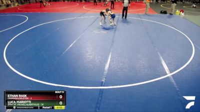 80 lbs Finals (8 Team) - Luca Mariotti, STMA (St. Michael/Albertville) vs Ethan Rask, Caledonia/Houston