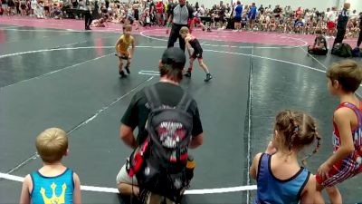 38 lbs Round 1 (4 Team) - Kashton Owens, Panhandle Pitbulls vs Wacey Wasserburger, Revival Misfits