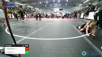 38-40 lbs Consolation - Lane Pankaskie, Claremore Wrestling Club vs Zeke Parrish, Claremore Wrestling Club