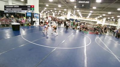 106 lbs Cons. Quarters - Zachary Grow, Utah vs Brody Gherardini, Colorado