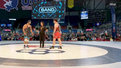 285 lbs Champ. Rd Of 32 - Samuel Winkels, MN vs Coby Merrill, CA