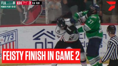 Adirondack Thunder Shut Out Florida Everblades As Things Get Chippy To End Game 2 | ECHL Playoff Highlights