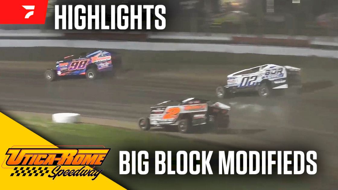 Highlights: Big Block Modifieds at Utica-Rome Speedway