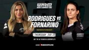 WNO 24: Ana Rodrigues e Adele Fornarino se encaram no card principal