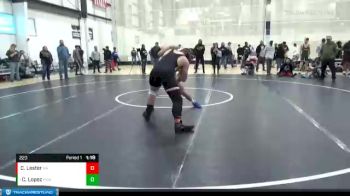 223 lbs Semifinal - Charlie Lopez, Powerhouse Wrestling Academy vs Connor Lester, Fort Chiswell