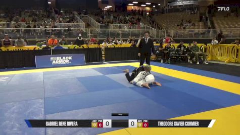 Theodore Xavier Cormier vs Gabriel Rene Rivera 2025 Pan Kids Jiu-Jitsu IBJJF Championship