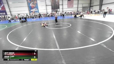 64 lbs Rd# 6- 9:00am Saturday Final Pool - Jett Sidun, Mat Assassins vs Eddie Cuff, PA Gold