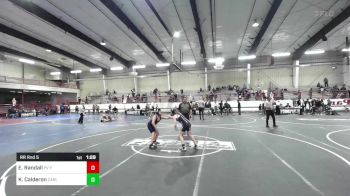 100 lbs Rr Rnd 5 - Ethan Randall, PV Youth Wrestling vs Kyle Danielle Calderon, Carlsbad Combat WC