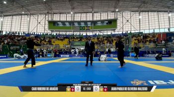 Juan Pablo De Oliveira Nalesso vs Caio Ribeiro De Araújo 2026 Brasileiro Jiu-Jitsu IBJJF