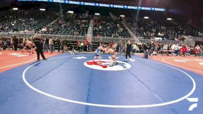 117 lbs Quarterfinal - Chance Mackey, Top Of The Rock Wrestling Club vs Weston Bache, Moorcroft Mat Masters Wrestling Club