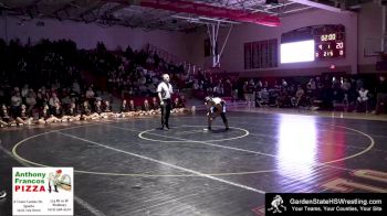 215 lbs Nicolas Gonzalez, Mt. Olive vs David Thomson, Pope John Xxiii