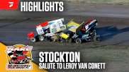 Highlights | 2024 NARC Salute to LeRoy Van Conett at Stockton Dirt Track