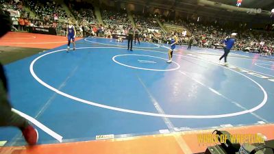 84 lbs Consi Of 16 #1 - Nathan Ortiz, Tinley Park Bulldogs vs Karson Reinhardt, Sebolt Wrestling Academy