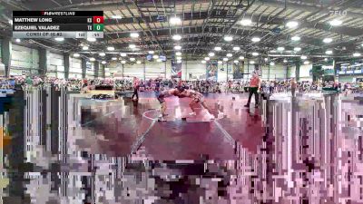 126 lbs Consi Of 16 #2 - Matthew Long, KS vs Ezequiel Valadez, TX