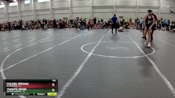 132 lbs Round 2 (4 Team) - Colsen Spragg, 84 Athletes vs Yhantg Irwin, Dayton Bandits