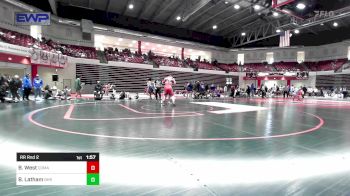 190 lbs Rr Rnd 2 - Brook West, Comanche High School Girls vs Brooklynn Latham, Bixby Girls HS