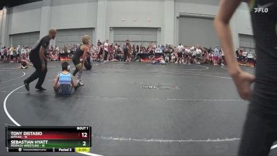 75 lbs Semis (4 Team) - Nico Distasio, Gotcha vs Charlie Jones, Pedraza Wrestling