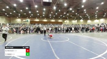 58 lbs Semifinal - Bentley Mcilwain, Central Catholic vs Vincent Welsh, Patriot Mat Club