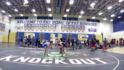 132 lbs Cons. Semi - Addy Fowls, Well Trained vs Emily Myers, Coastline Wrestling Academy