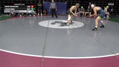 189 lbs Semifinal - David Douglass, Lower Twp vs Logan Reed, Montoursville