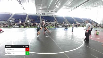 122 lbs Rr Rnd 4 - Thomas Zubia, Peterson Grapplers vs Elijah Ripley, Pride Wrestling