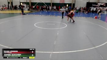 157 lbs Champ. Round 1 - Elijah Johnson, SBL Warriors vs Dominic Scocchera, Eagle Crest Wrestling Club