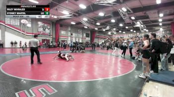 105 lbs Cons. Round 4 - Sydney Martel, Gabrielino vs Riley Morales, Trabuco Hills