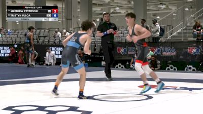 62 kg Semis - Matthew Peterson, KD Training Center vs Tristyn Ulloa, NB Elite Wrestling Club