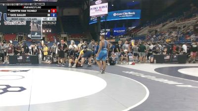 175 lbs Cons. Rd Of 32 - Griffin Van Tichelt, Indiana vs Tate Sailer, North Dakota
