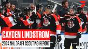 Cayden Lindstrom 2024 NHL Draft Scouting Report | Risk Versus Reward