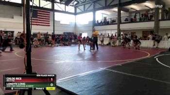 127-133 lbs 5th Place Match - Londyn Long, Lion`s Den Wrestling Academy vs Chloe Rice, Bulls WC