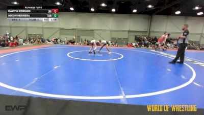 85 lbs Rr Rnd 1 - Dalton Perkins, LWA 14U vs Nixon Herrera, Team Dash 14U