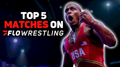 J'den Cox Top 5 Senior Level Matches On FloWrestling