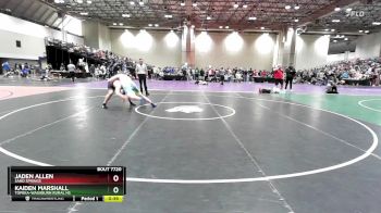 215C Semifinal - Jaden Allen, Sand Springs vs Kaiden Marshall, Topeka-Washburn Rural HS