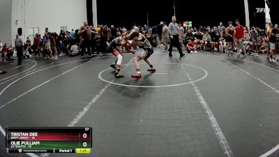 110 lbs Placement (4 Team) - Tristan Dee, Dirty Jersey vs Olie Pulliam, Lit Shutts