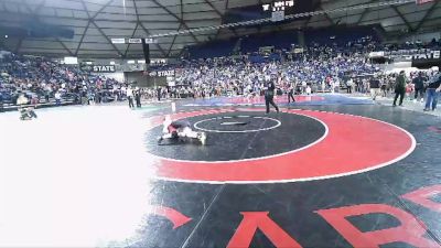 92 lbs Champ. Round 2 - Beaudi Shaeffer, Othello Wrestling Club vs Steven Mann, Unattached