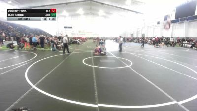 136 lbs Rr Rnd 5 - Destiny Pena, Silverback WC vs Jade Kehoe, 4 Corners Underground