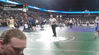 113 lbs Consi Of 8 #1 - Ryder Doleschal, Junipero Serra (CC) vs Shane Ito, La Costa Canyon (SD)