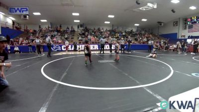 60 lbs Rr Rnd 1 - Kohen Wolfe, Team Nomad vs Khalil Douglas, Clinton Youth Wrestling