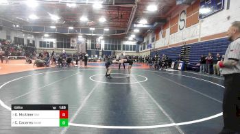 132 lbs Semifinal - George McAteer, Xaverian vs Caleb Caceres, Shawsheen