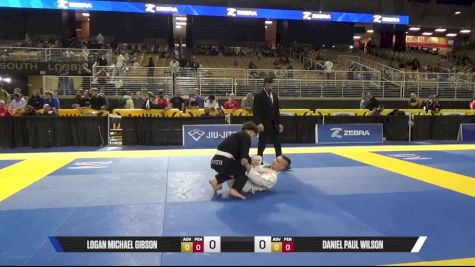 Daniel Paul Wilson vs Logan Michael Gibson 2025 Pan Jiu Jitsu IBJJF Championship