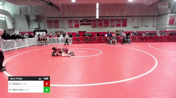 215 lbs Semifinal - Samantha Rabkin, Sharon vs Amelyiah Martinez, Lowell