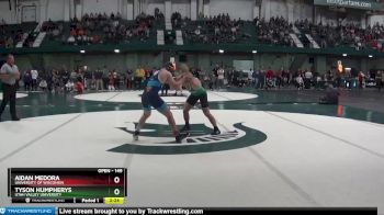 149 lbs Champ. Round 1 - Tyson Humpherys, Utah Valley University vs Aidan Medora, University Of Wisconsin