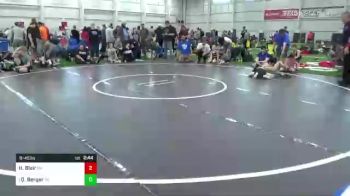 B-45 lbs Quarterfinal - Hank Blair, OH vs Quinten Berger, PA