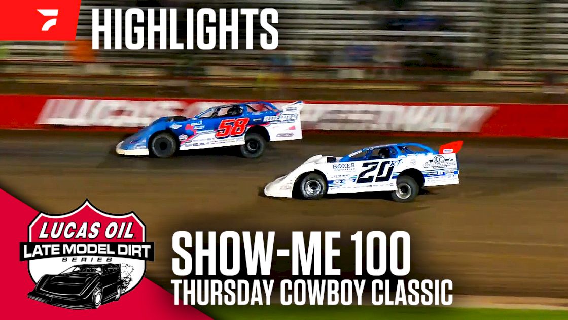 Highlights: Show-Me 100 Thursday at Lucas Oil Speedway