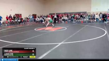 182 lbs Champ. Round 2 - Tate Link, Dassel-Cokato-Litchfield vs Laken Ivie, Maple River/USC