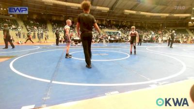 110 lbs Quarterfinal - Carson Riley, Sperry Wrestling Club vs Sawyer Dorton, Grove Takedown Club